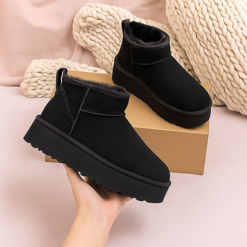 Bota Inverno Estelar  -  Peluciada, a Prova D'água + Meia Termica de Brinde
