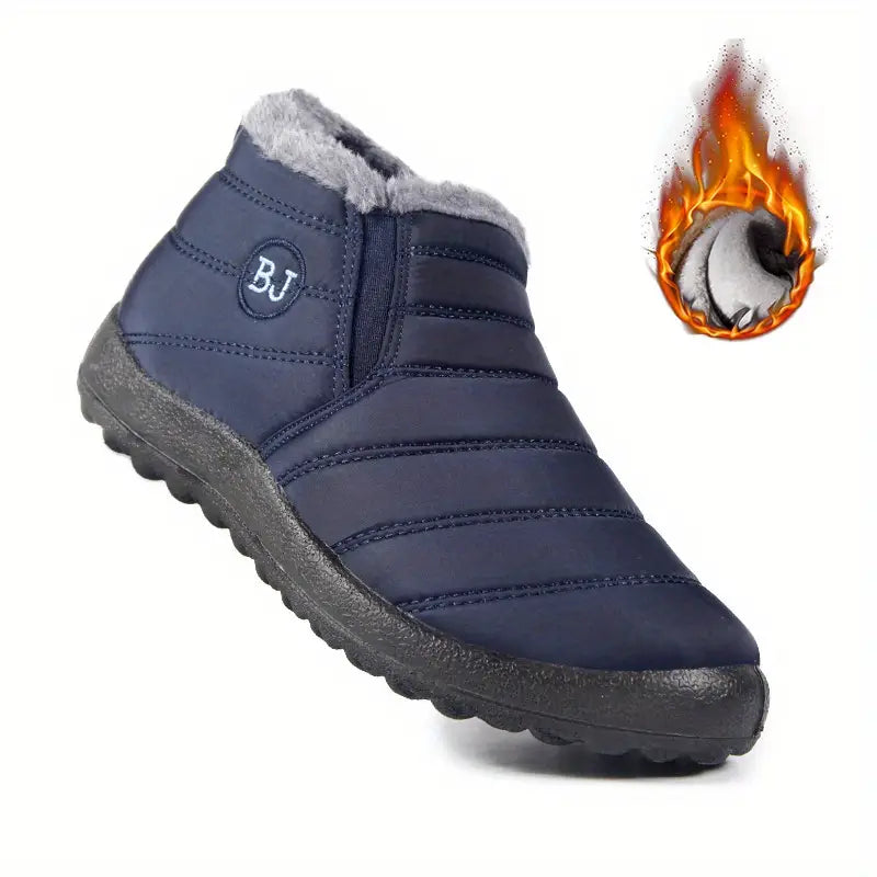 Bota de Inverno Térmica e Ortopédica a Prova D'água - Lunna Confort