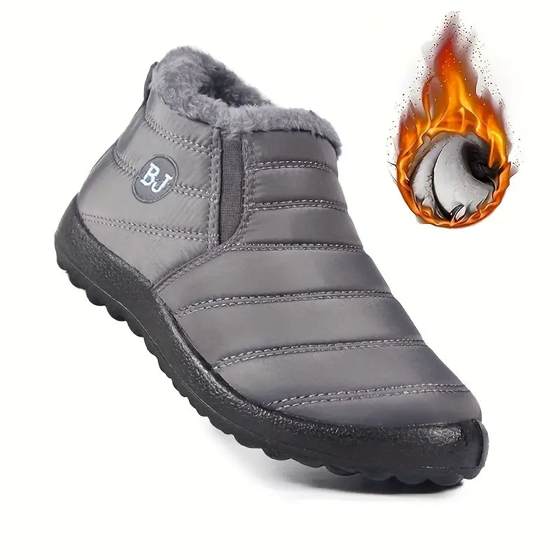 Bota de Inverno Térmica e Ortopédica a Prova D'água - Lunna Confort