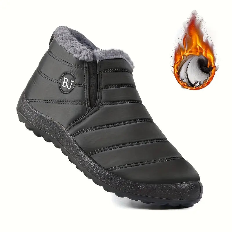 Bota de Inverno Térmica e Ortopédica a Prova D'água - Lunna Confort