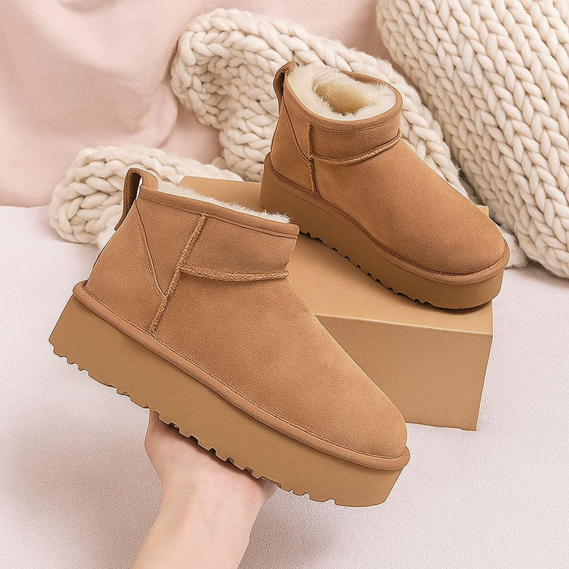 Bota Inverno Estelar  -  Peluciada, a Prova D'água + Meia Termica de Brinde