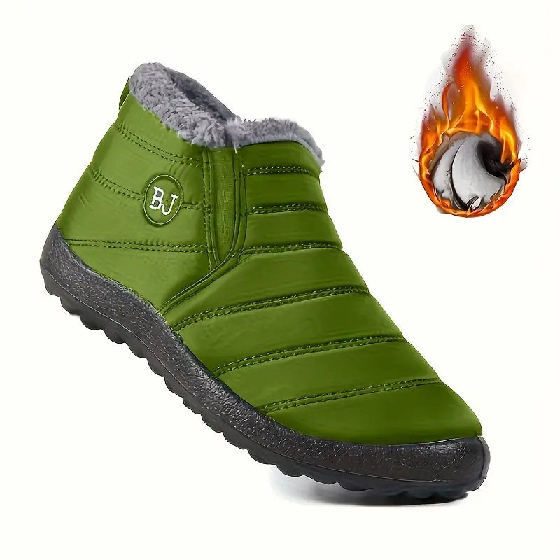 Bota de Inverno Térmica e Ortopédica a Prova D'água - Lunna Confort