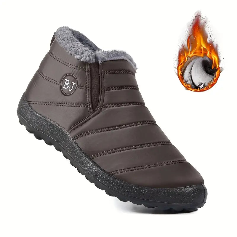 Bota de Inverno Térmica e Ortopédica a Prova D'água - Lunna Confort