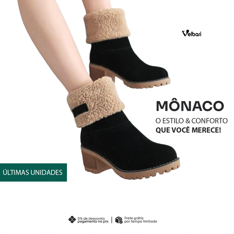 Bota Mônaco Ortopédica - Estilo & Conforto