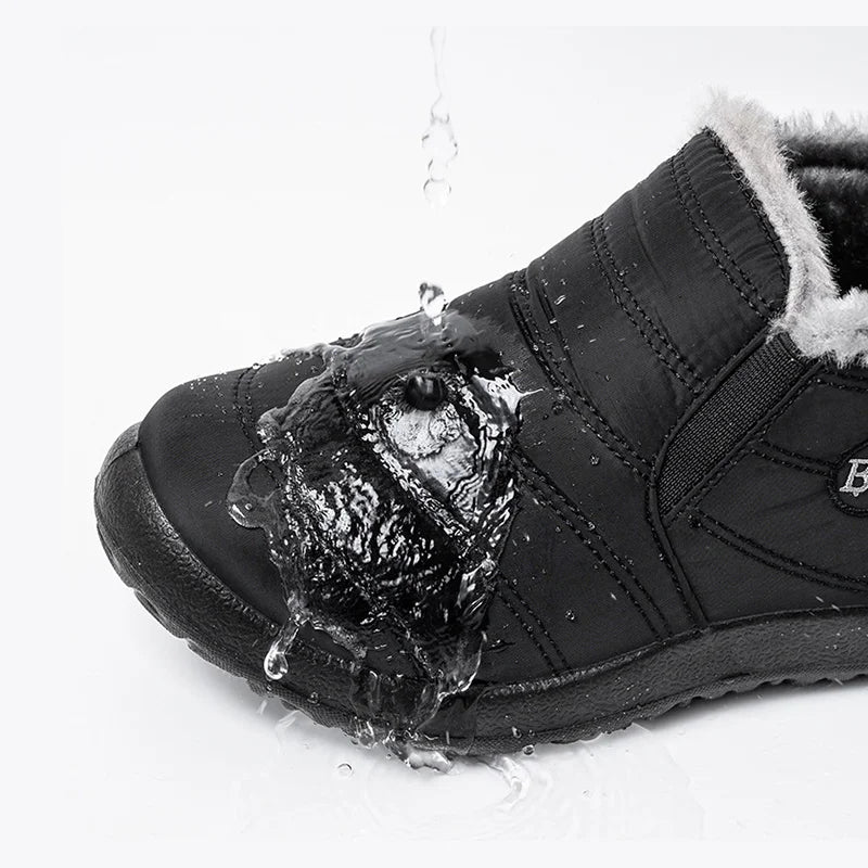 Bota de Inverno Térmica e Ortopédica a Prova D'água - Lunna Confort
