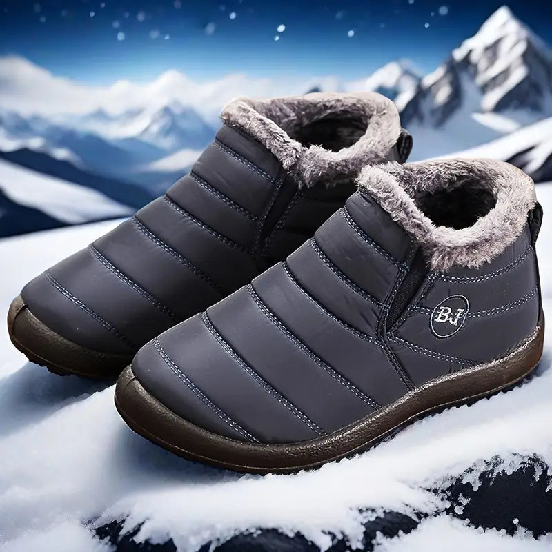 Bota de Inverno Térmica e Ortopédica a Prova D'água - Lunna Confort