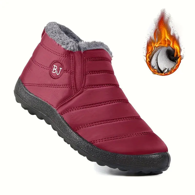 Bota de Inverno Térmica e Ortopédica a Prova D'água - Lunna Confort